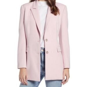 Something Navy Blush Pink Suit Jacket